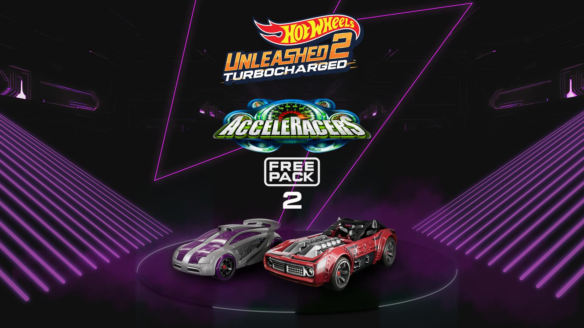 HOT WHEELS UNLEASHED™ 2 - AcceleRacers Free Pack 2