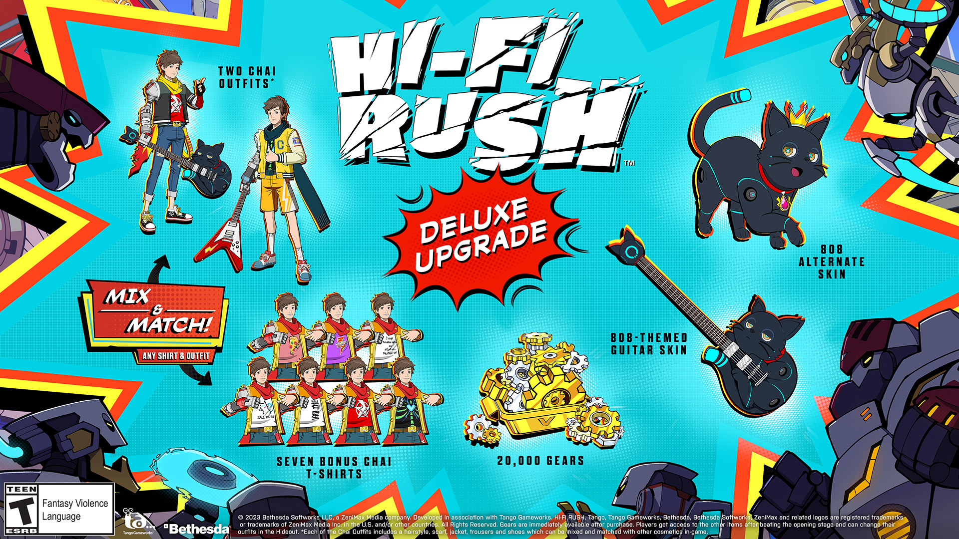 Hi-Fi RUSH Deluxe Edition Upgrade Pack — Epic Games Store