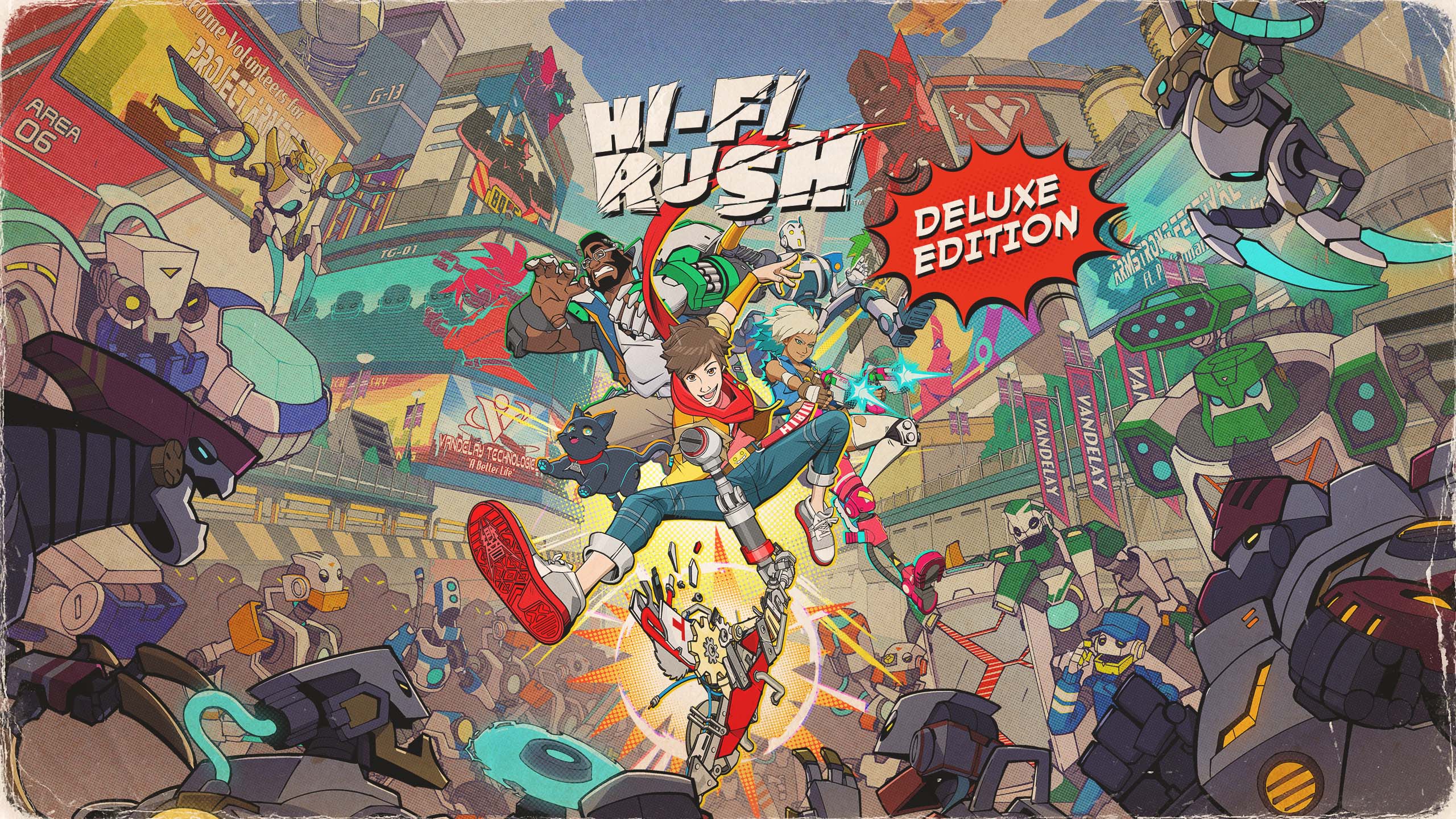 Hi Fi Rush Deluxe Edition いますぐダウンロードして購入 Epic Games Store 