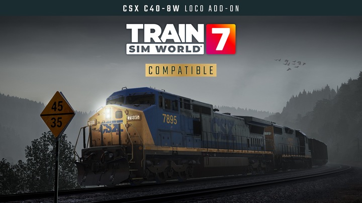 Train Sim World® 7: CSX C40-8W