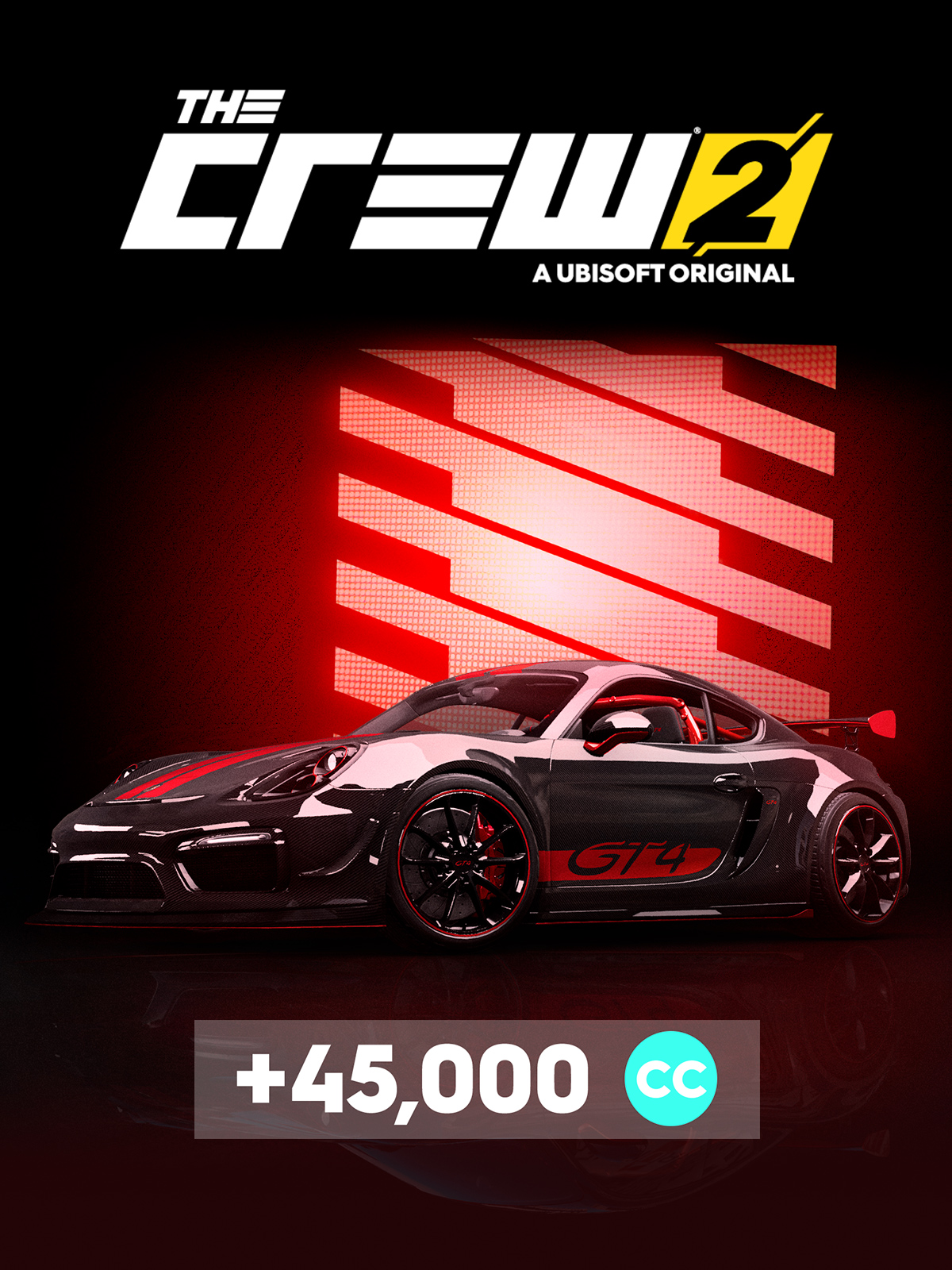 The Crew® 2 — стартовый набор Porsche Cayman GT4 Carbon Edition