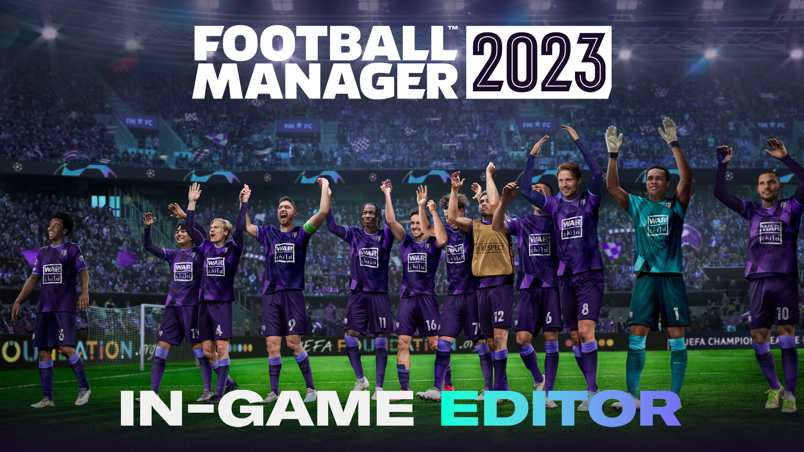 ตัวแก้ไขในเกม Football Manager 2023 Epic Games Store