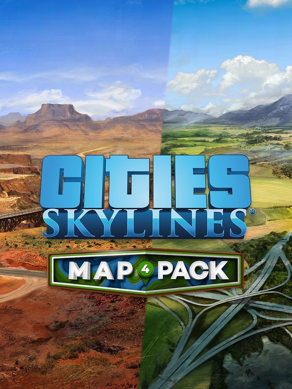Cities: Skylines - CCP: Map Pack 4