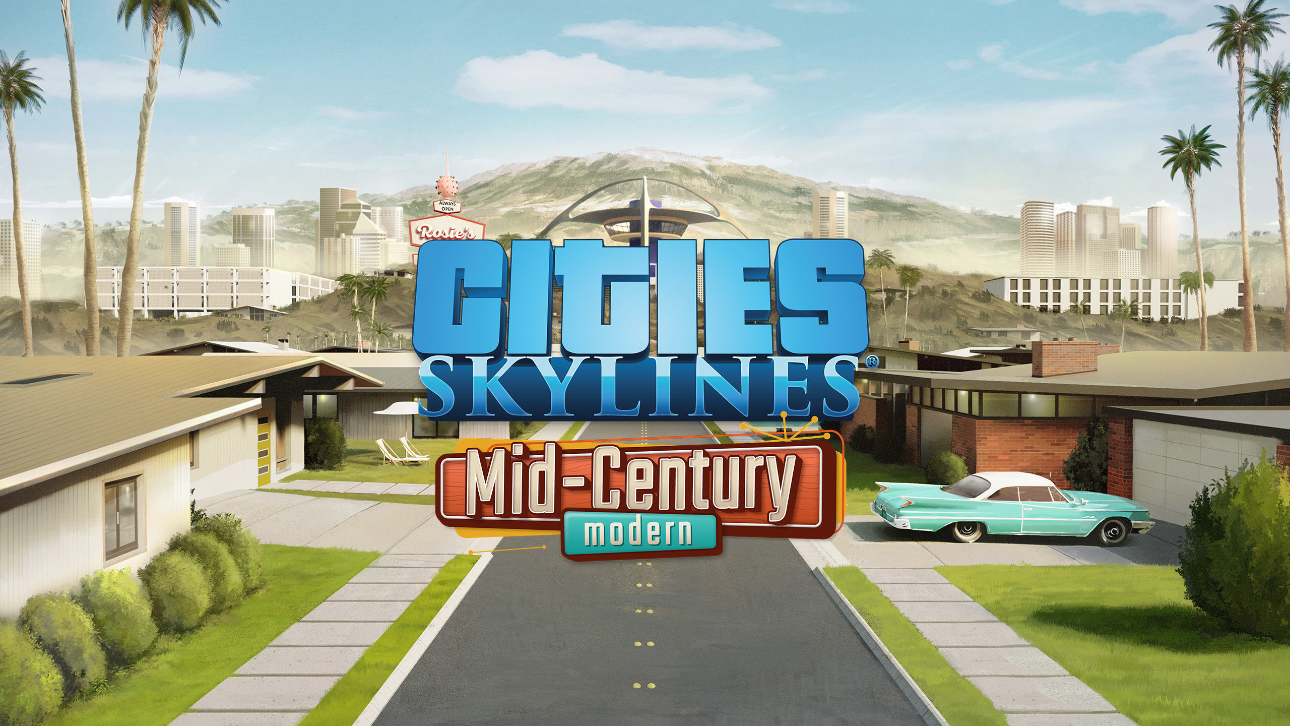 Cities: Skylines — CCP: Mid-Century Modern — Epic Games Store