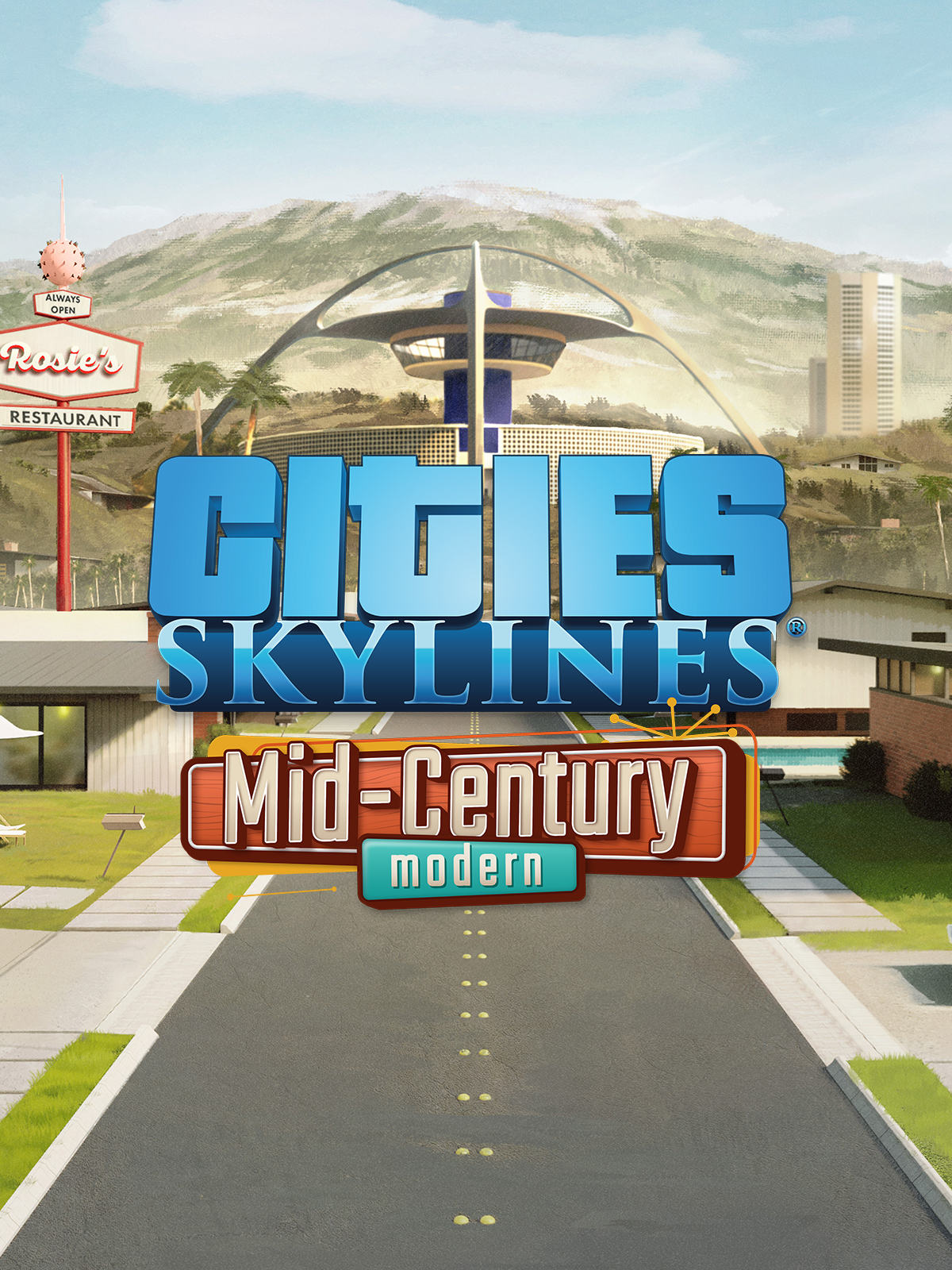 Cities: Skylines — CCP: Mid-Century Modern