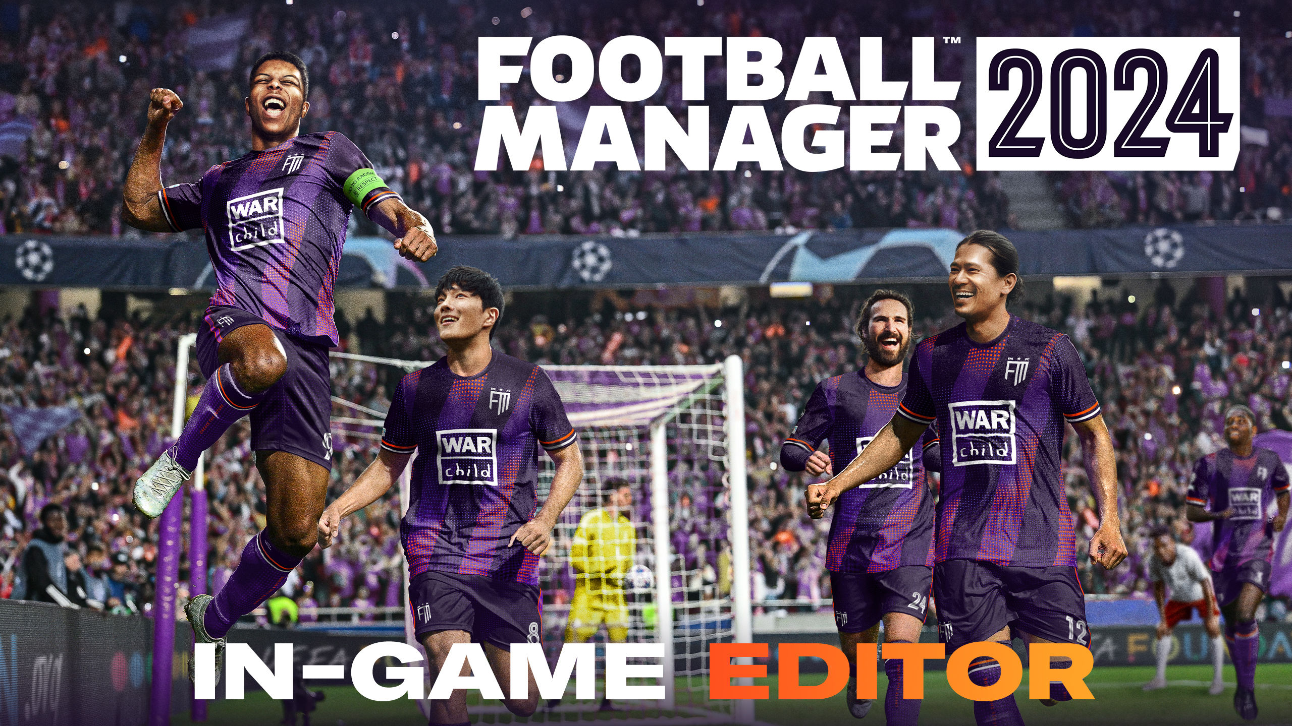 Editor de jogo do Football Manager 2024 Epic Games Store