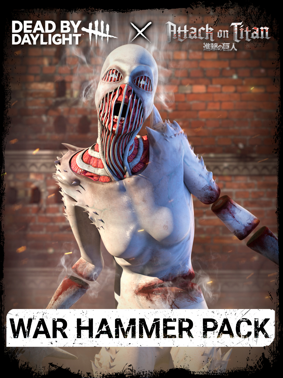 Dead by Daylight x Attack on Titan: WarHammerPack