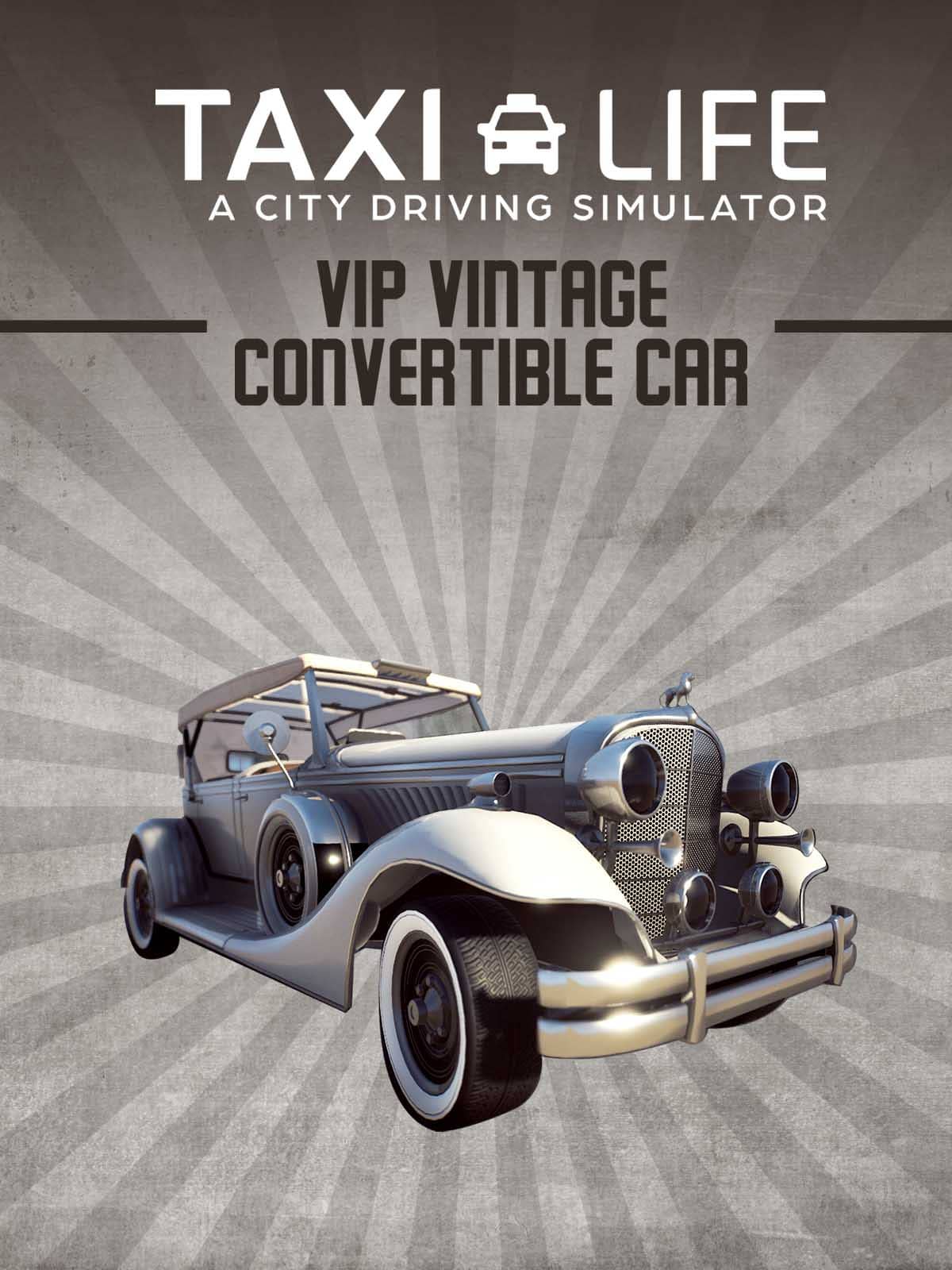 Taxi Life — VIP Vintage Convertible Car — Epic Games Store