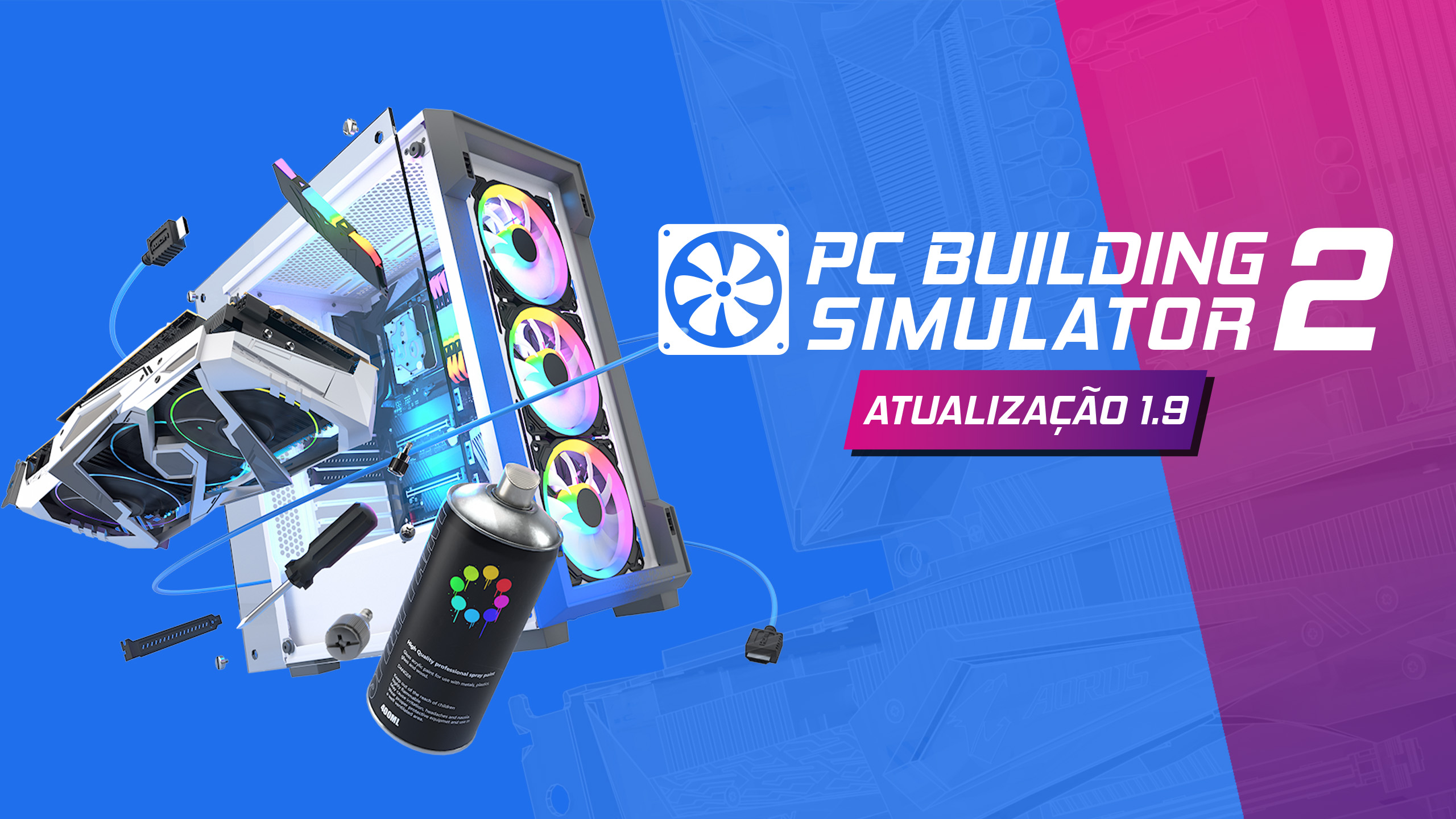PC Building Simulator 2 - Imagem de Fundo do Jogo