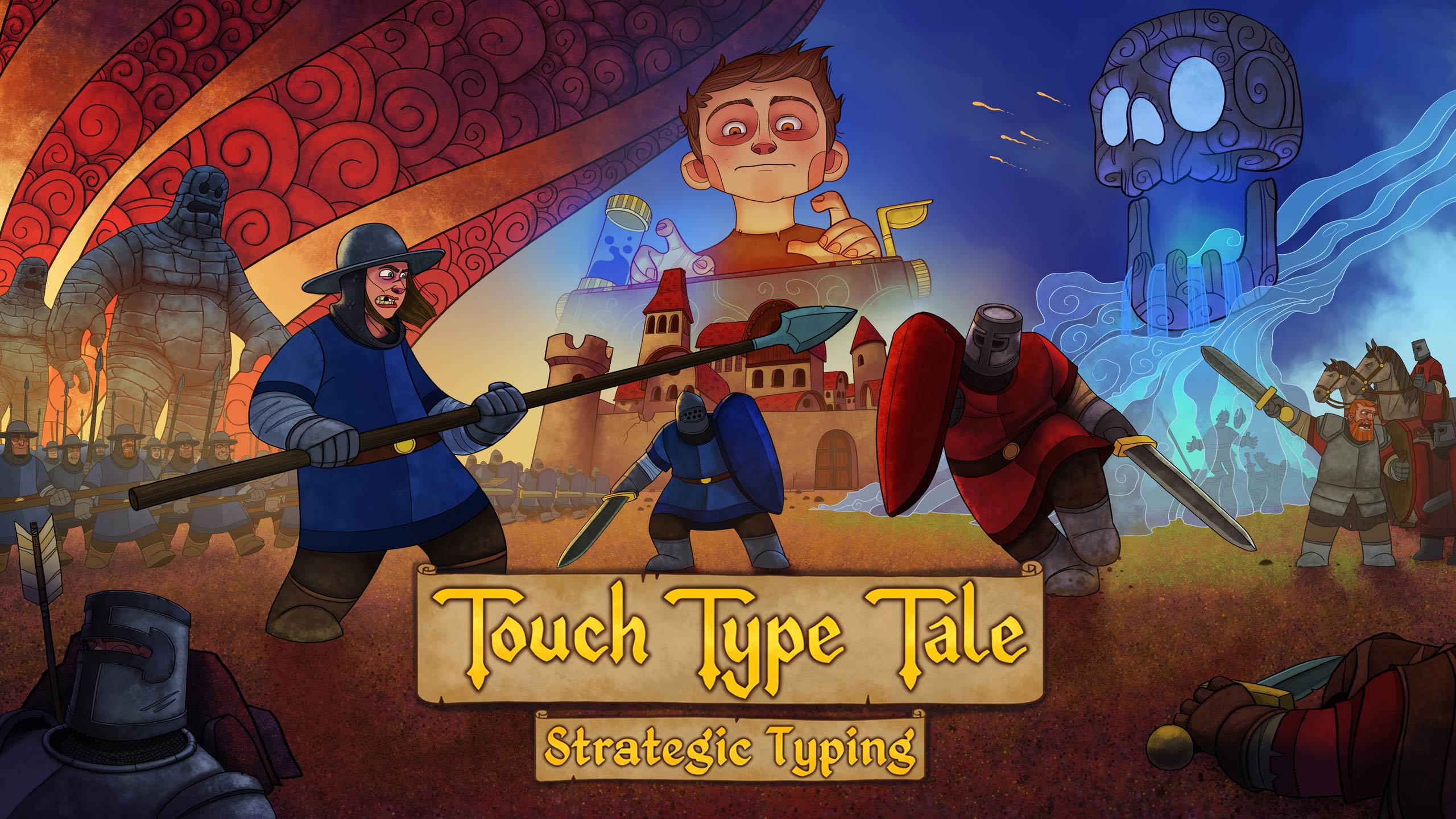 Obiettivi touch type tale epic games store