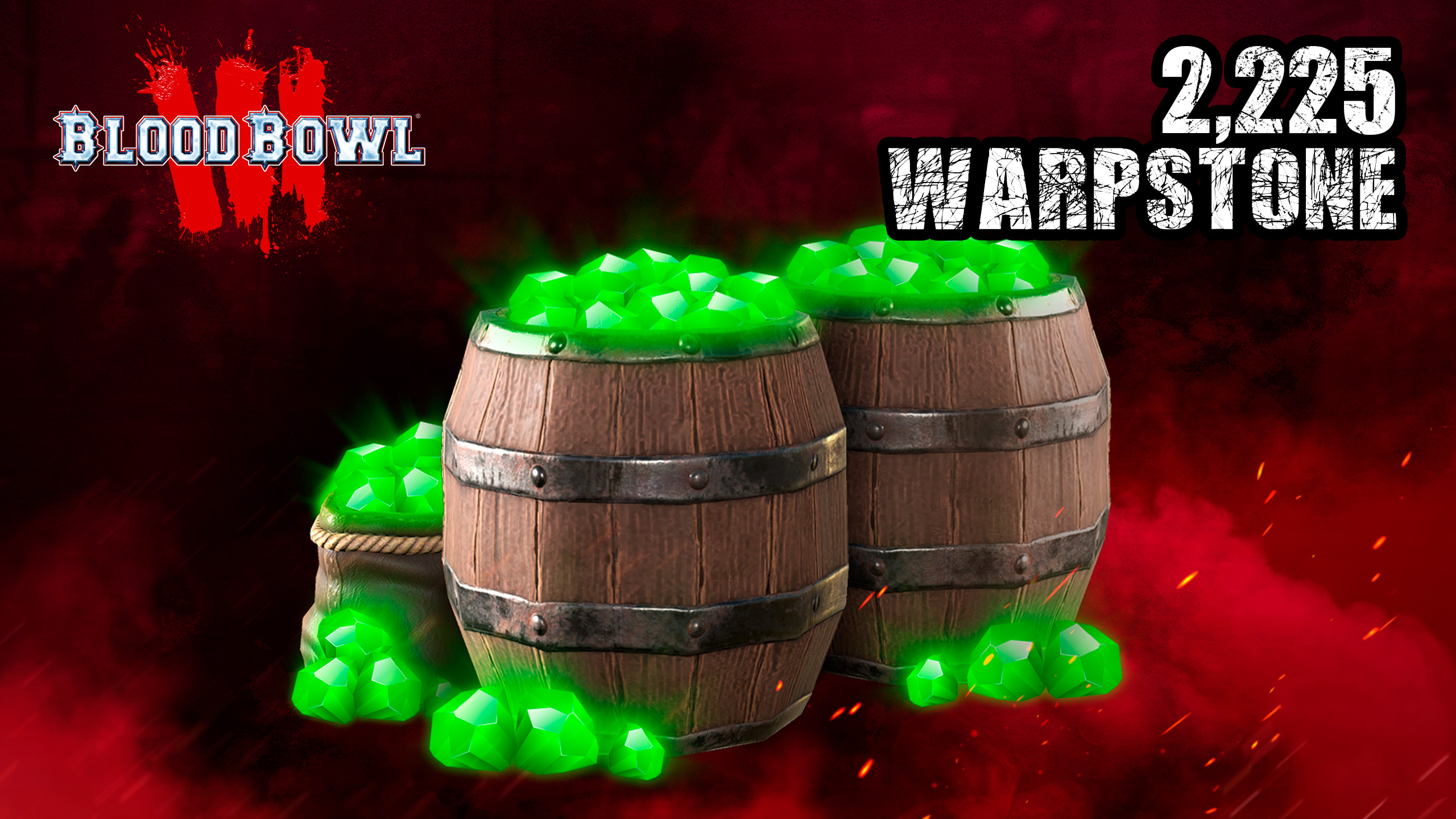 Blood Bowl 3 — 2225 варп-камней (Warpstone) — Epic Games Store