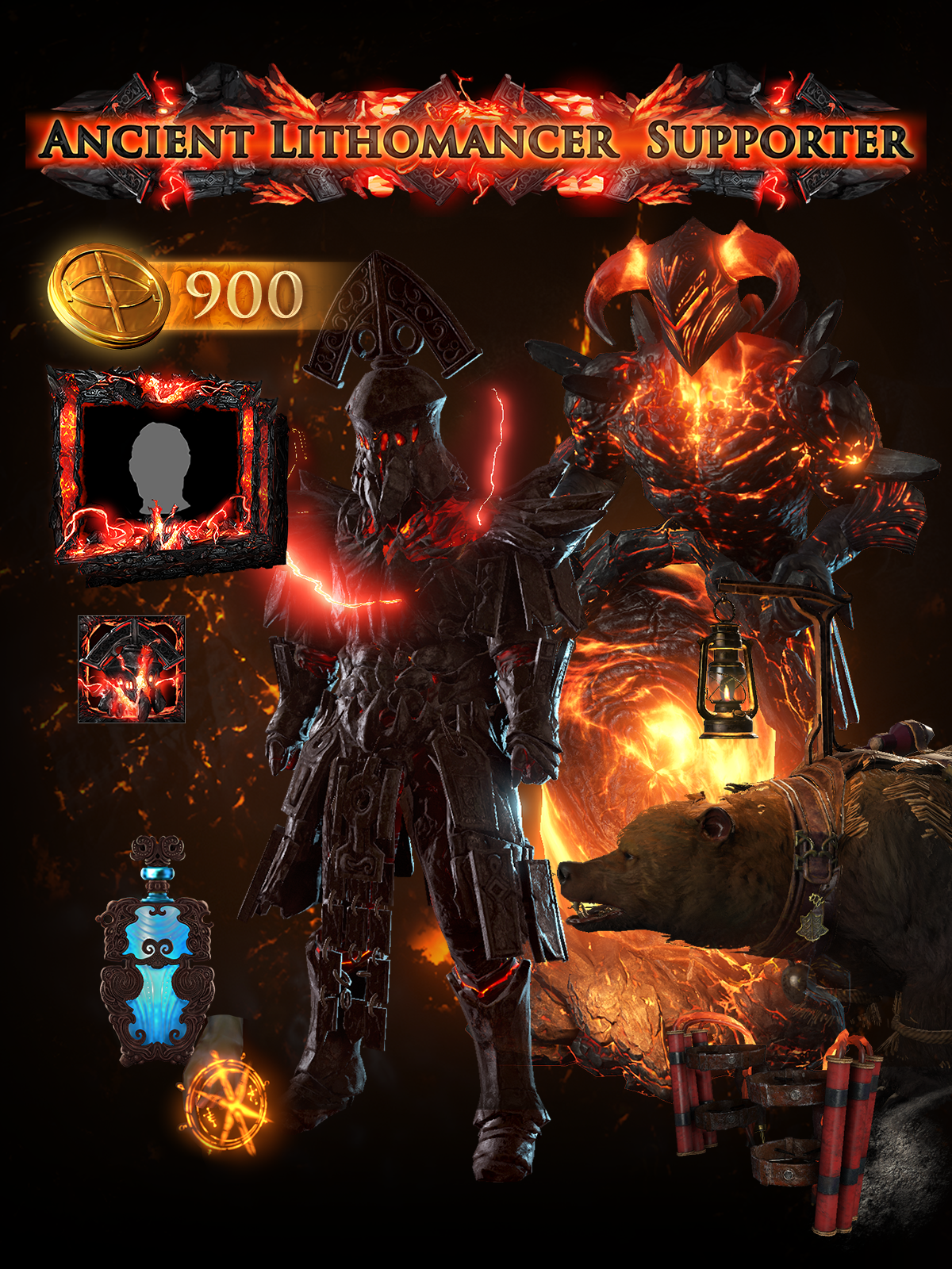 Ancient Lithomancer Supporter Pack