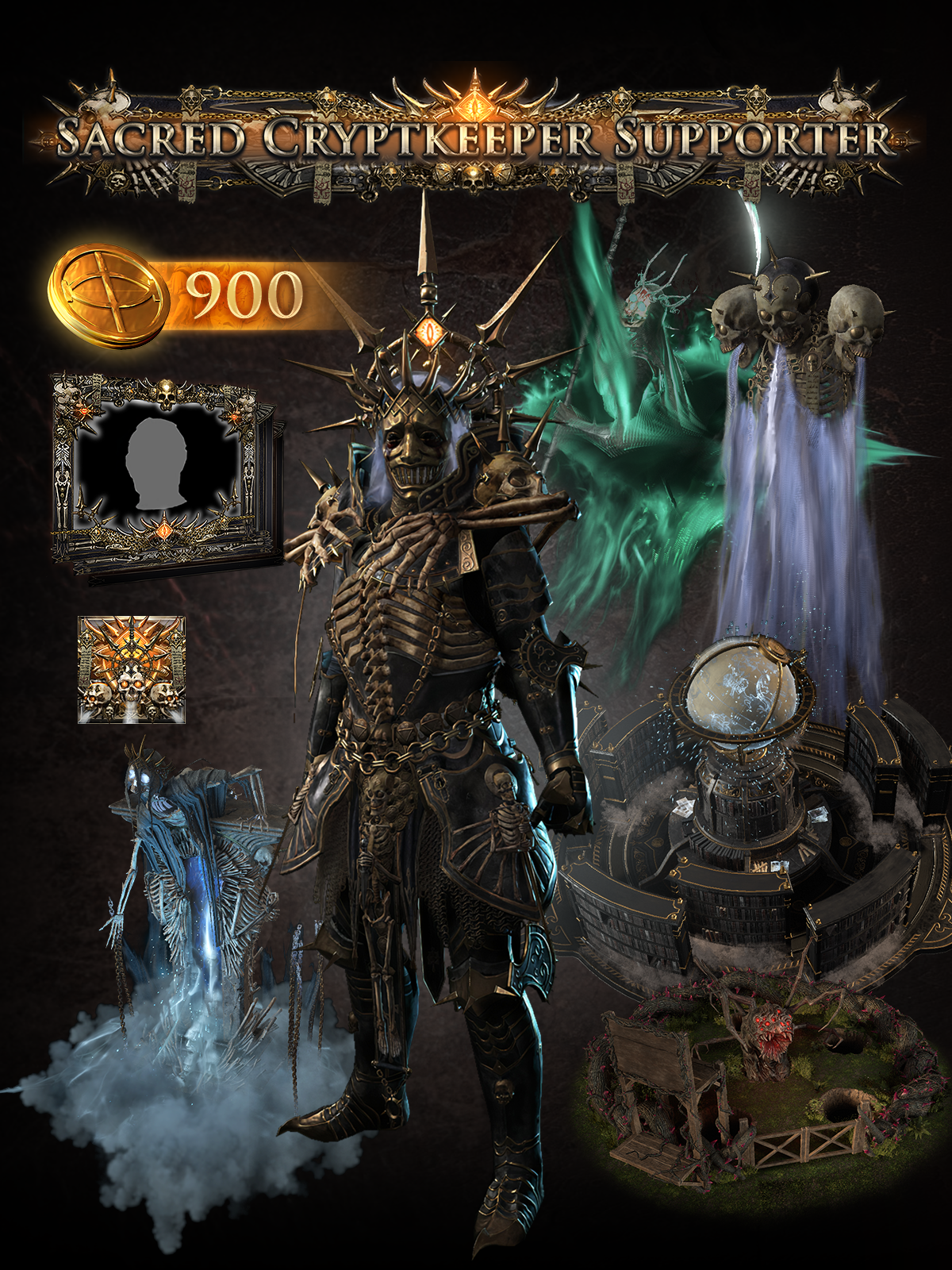 Sacred Cryptkeeper Supporter Pack