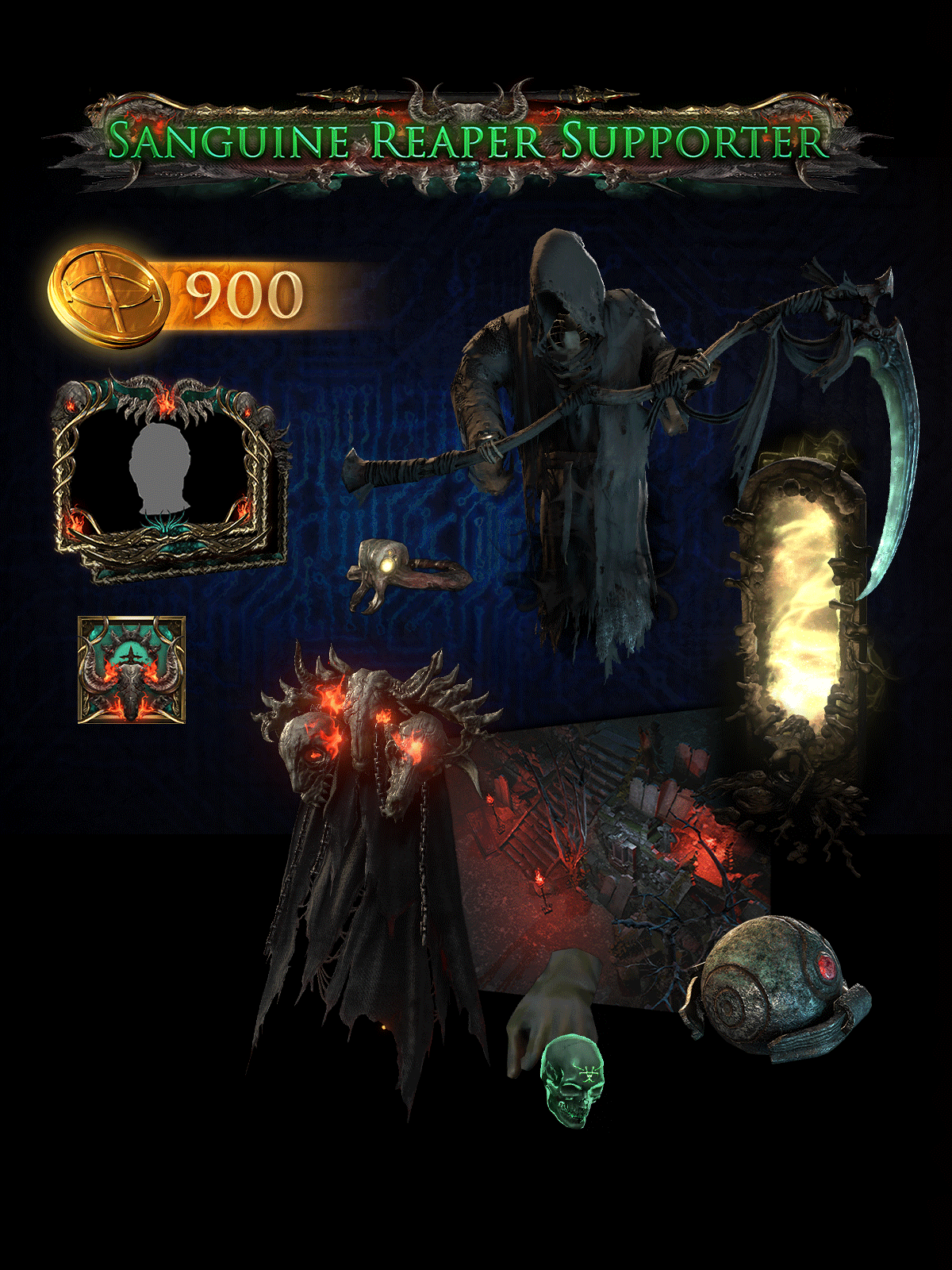 Sanguine Reaper Supporter Pack