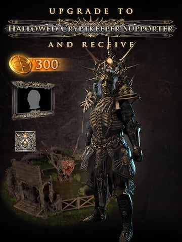 Cryptkeeper to Hallowed Cryptkeeper Upgrade