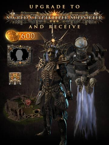 Cryptkeeper to Sacred Cryptkeeper Upgrade