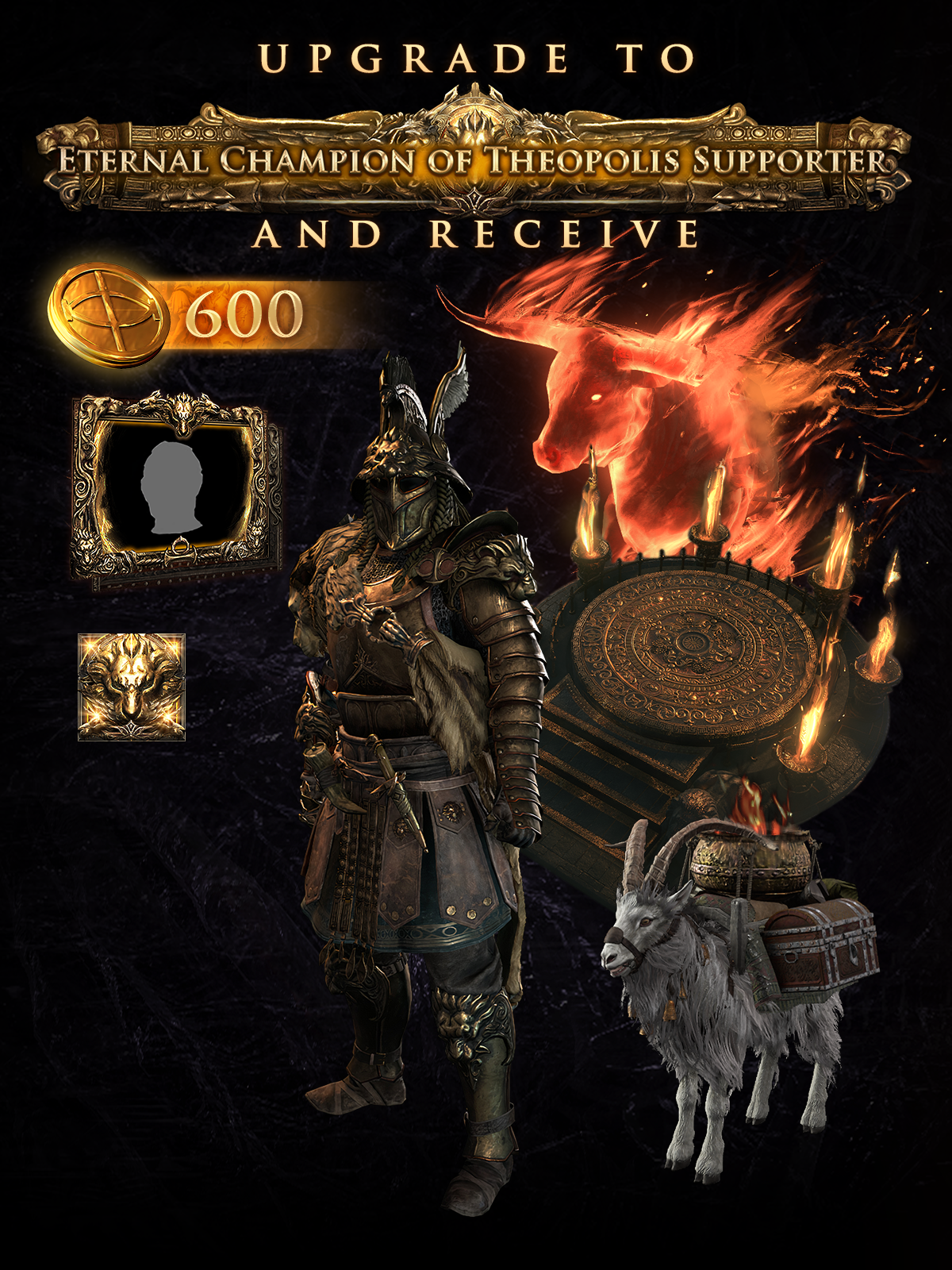 Champion of Theopolis to Eternal Champion of Theopolis Upgrade