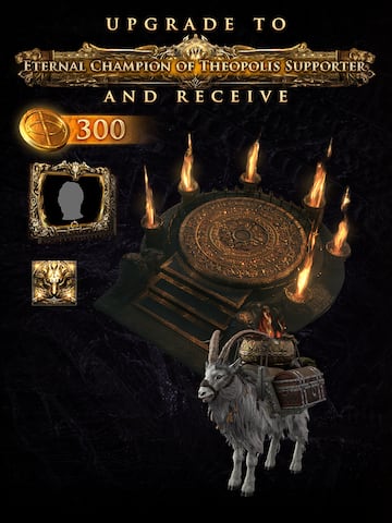 Grand Champion of Theopolis to Eternal Champion of Theopolis Upgrade