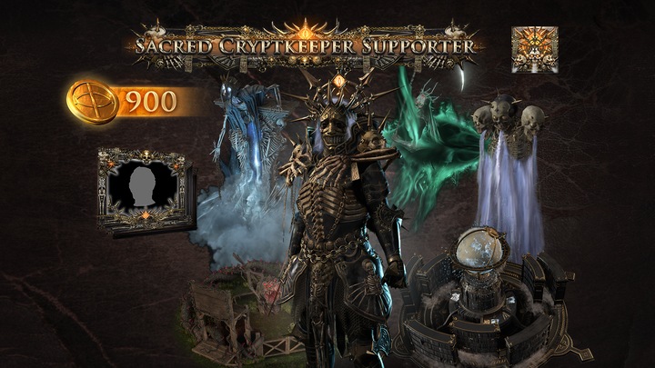 Sacred Cryptkeeper Supporter Pack