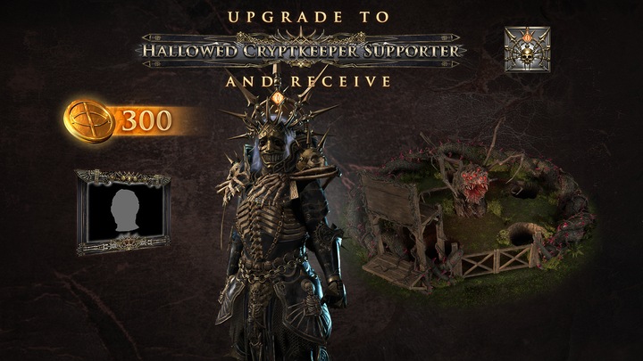 Cryptkeeper to Hallowed Cryptkeeper Upgrade