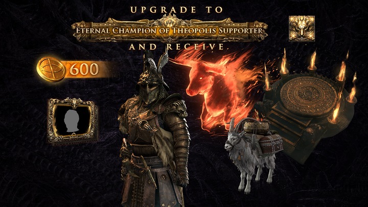 Champion of Theopolis to Eternal Champion of Theopolis Upgrade