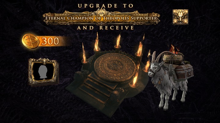 Grand Champion of Theopolis to Eternal Champion of Theopolis Upgrade