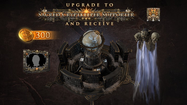 Hallowed Cryptkeeper to Sacred Cryptkeeper Upgrade