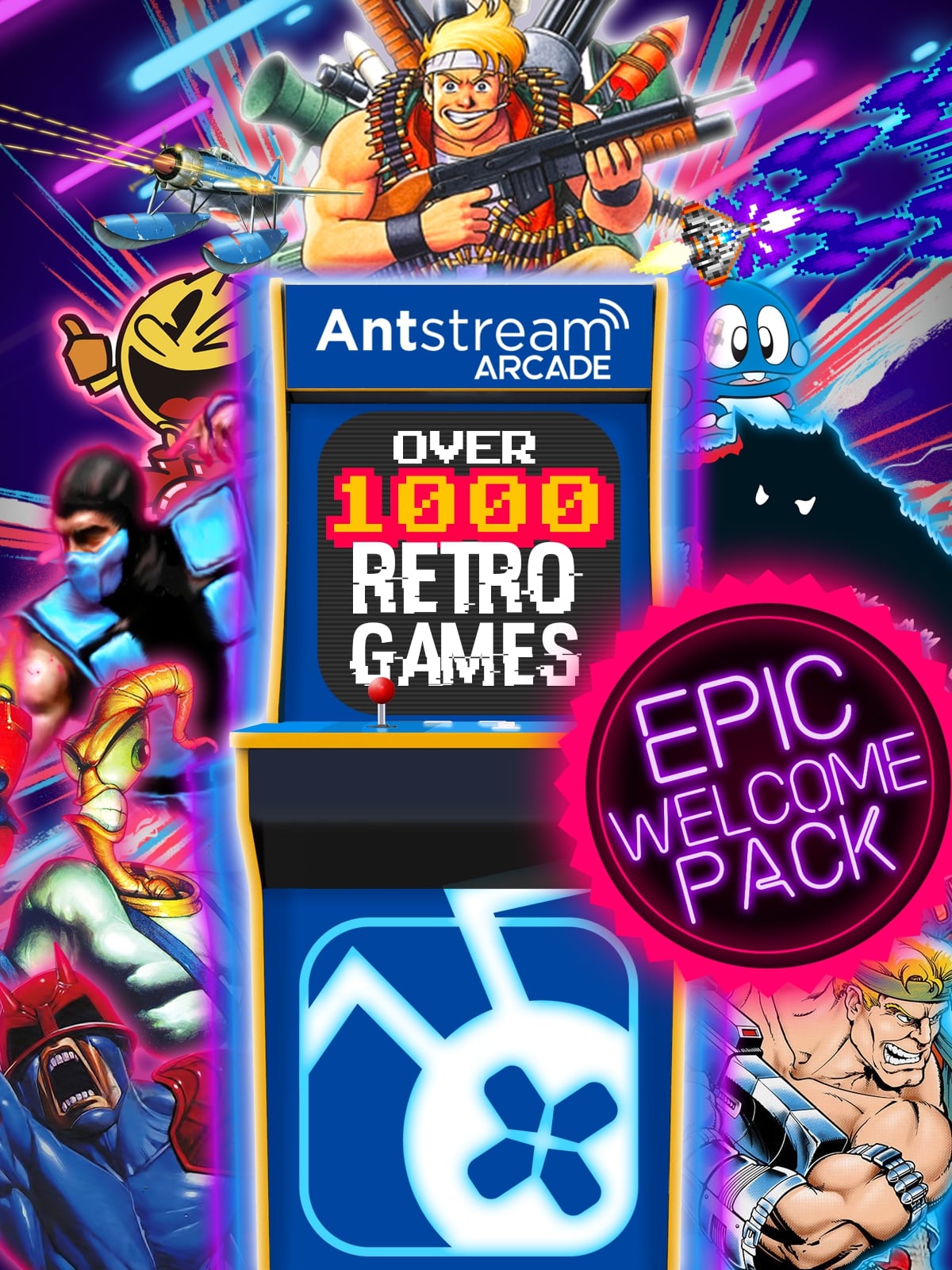 Antstream – Epic Welcome Pack