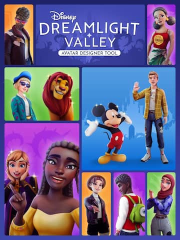 Disney Dreamlight Valley - Avatar Designer Tool