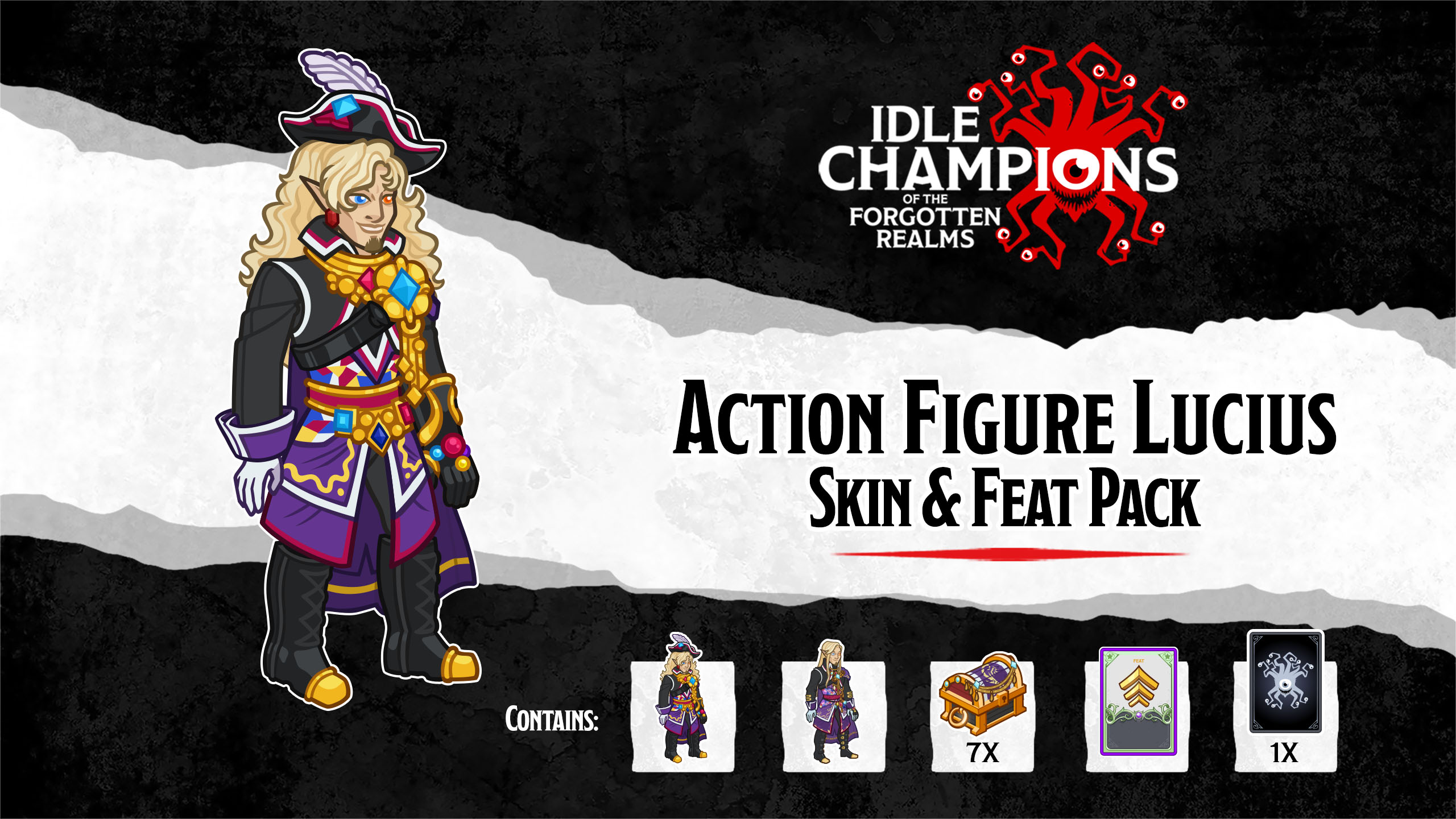 Action Figure Lucius Skin & Feat Pack Epic Games Store