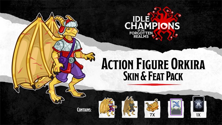 Action Figure Orkira Skin & Feat Pack