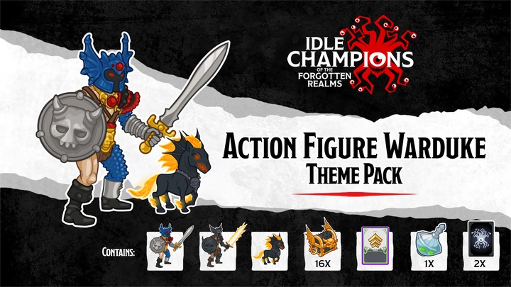 Action Figure Warduke Theme Pack