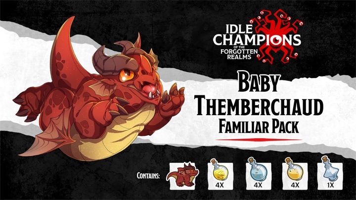 Baby Themberchaud Familiar Pack