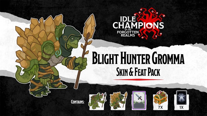Blight Hunter Gromma Skin & Feat Pack