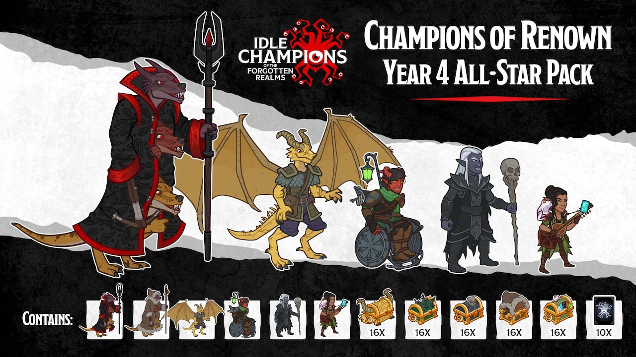 Champions of Renown 4년 차 올스타 팩 Epic Games Store