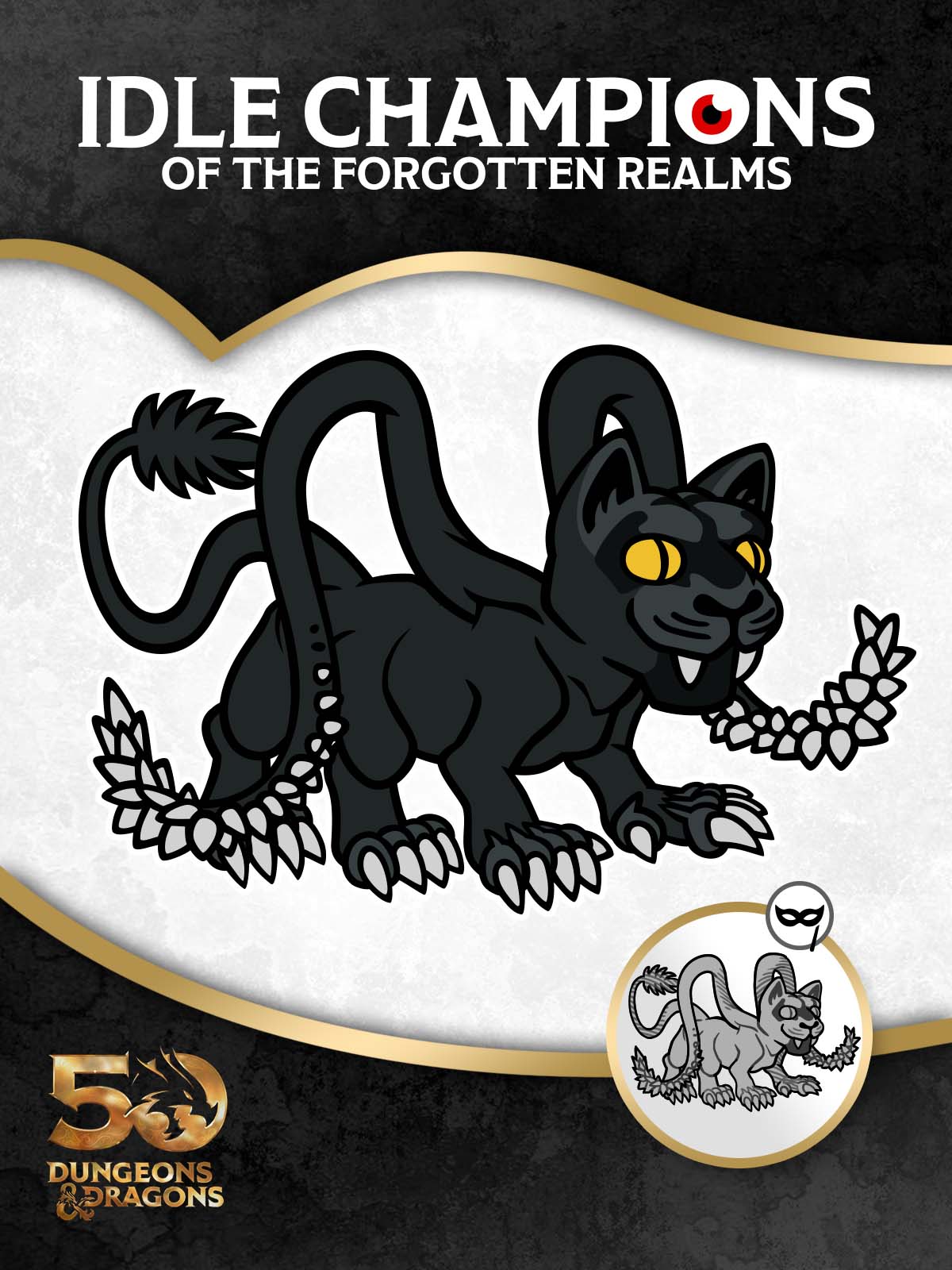 Classic Displacer Beast Familiar Pack