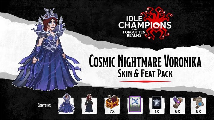 Cosmic Nightmare Voronika Skin & Feat Pack