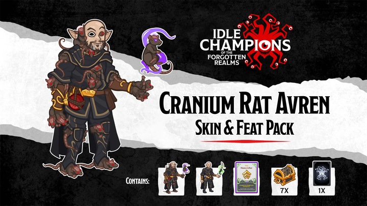 Cranium Rat Avren Skin & Feat Pack
