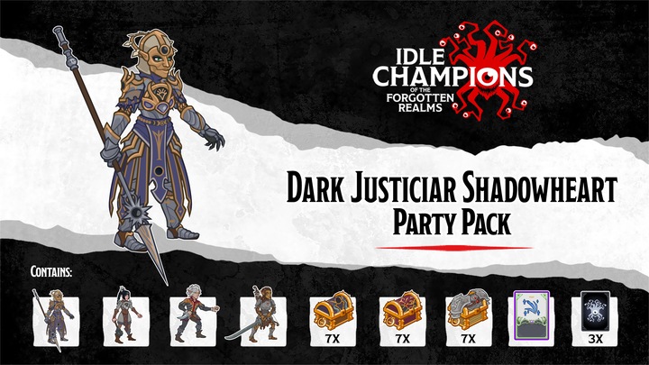 Dark Justiciar Shadowheart Party Pack