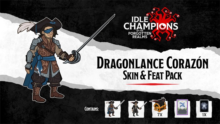 Dragonlance Corazón Skin & Feat Pack