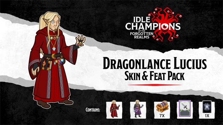 Dragonlance Lucius Skin & Feat Pack