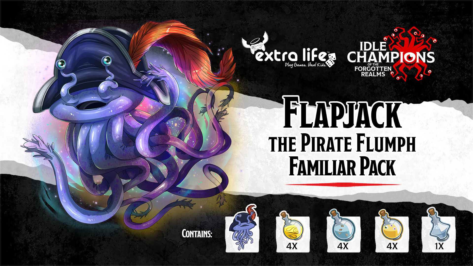 Flapjack the Pirate Flumph Familiar Pack - Epic Games Store