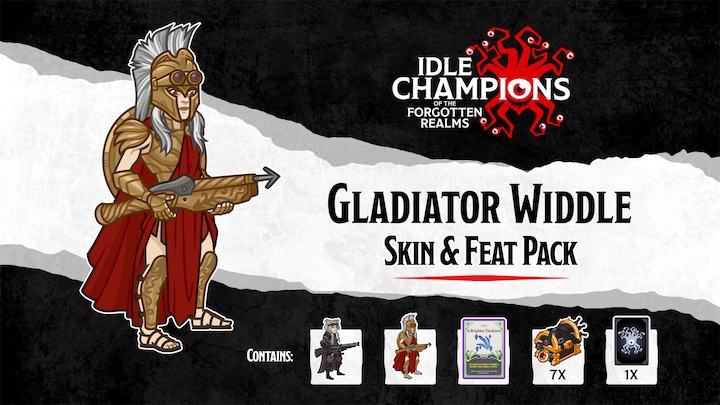 Gladiator Widdle Skin & Feat Pack