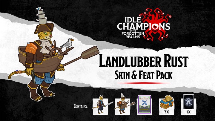 Landlubber Rust Skin & Feat Pack