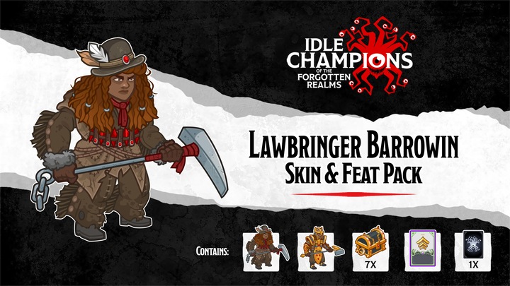 Lawbringer Barrowin Skin & Feat Pack