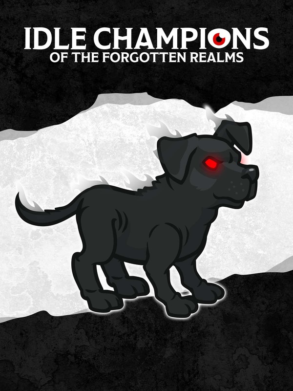 Marmadark the Pup of Ill Omens Familiar Pack