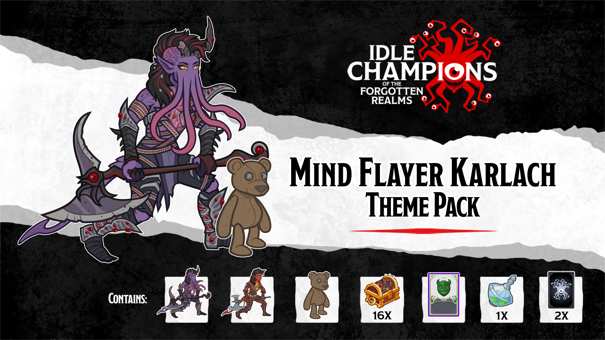 Mind Flayer Karlach Theme Pack