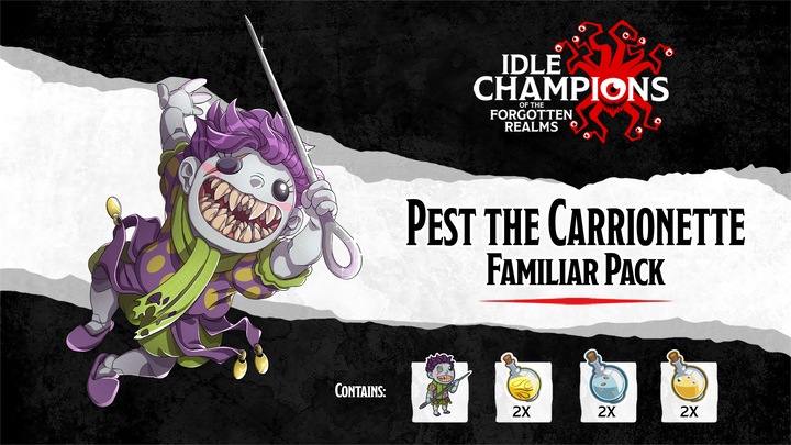 Pest the Carrionette Familiar Pack