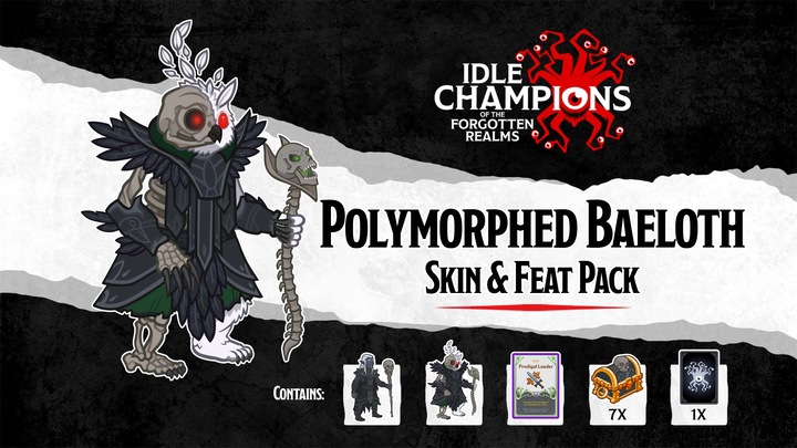 Polymorphed Baeloth Skin & Feat Pack