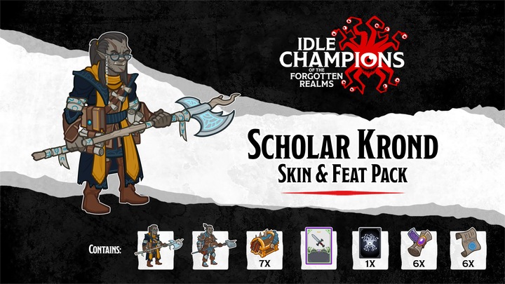 Scholar Krond Skin & Feat Pack